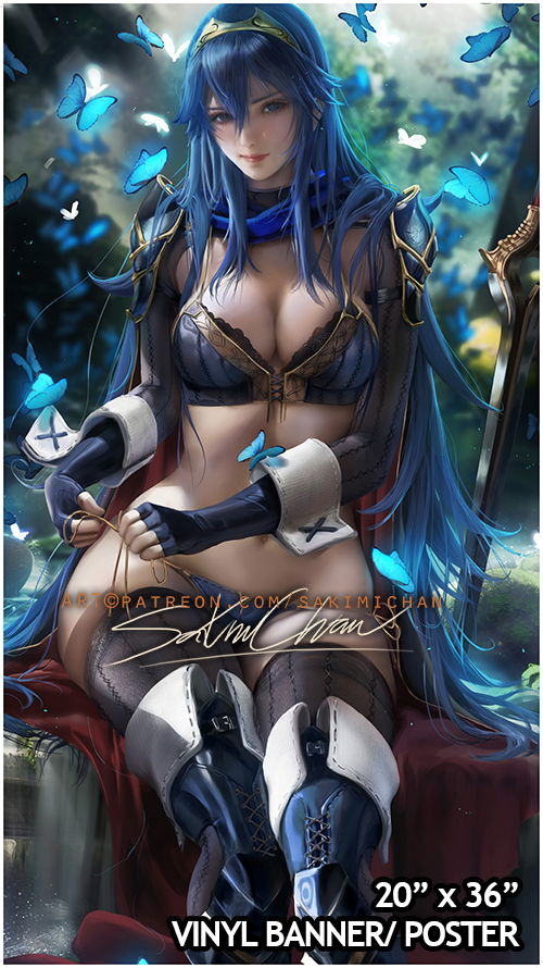 Lucina Large Vinyl Poster SFW