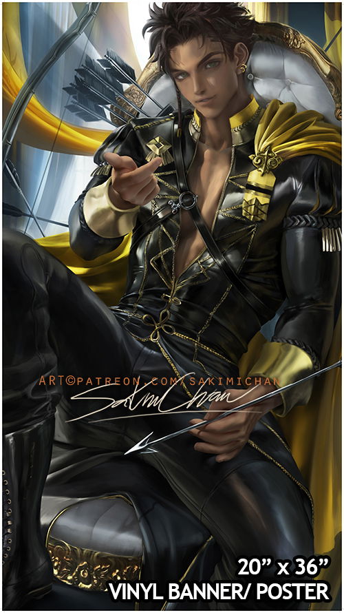 Claude Large Vinyl Poster SFW