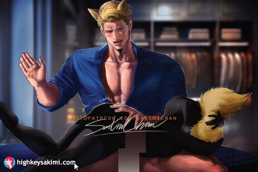 Wolfy Nanami Spank NSFW Poster #N600