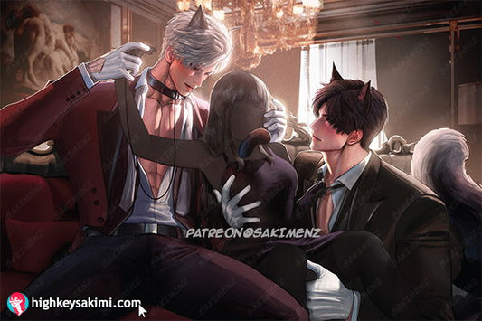 Cat Butler Sylus and Zayne Romance Poster #727