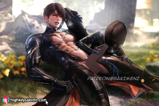 Cyber Caleb x MC NSFW Poster #N663