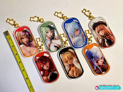 Red Hood 4\\ Clear Keychain