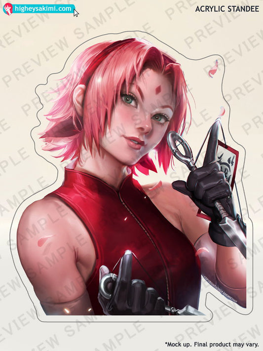 Sakura Portrait Acrylic Standee