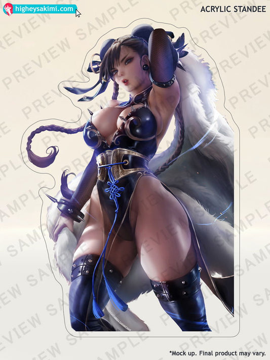 Chun-li x Nicki Acrylic Standee