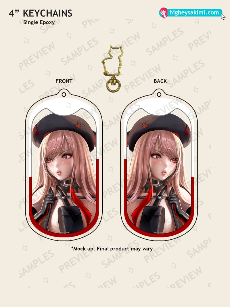 Rapi 4\\ Clear Keychain