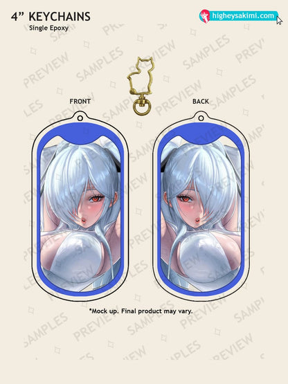 Cinderella 4\\ Clear Keychain