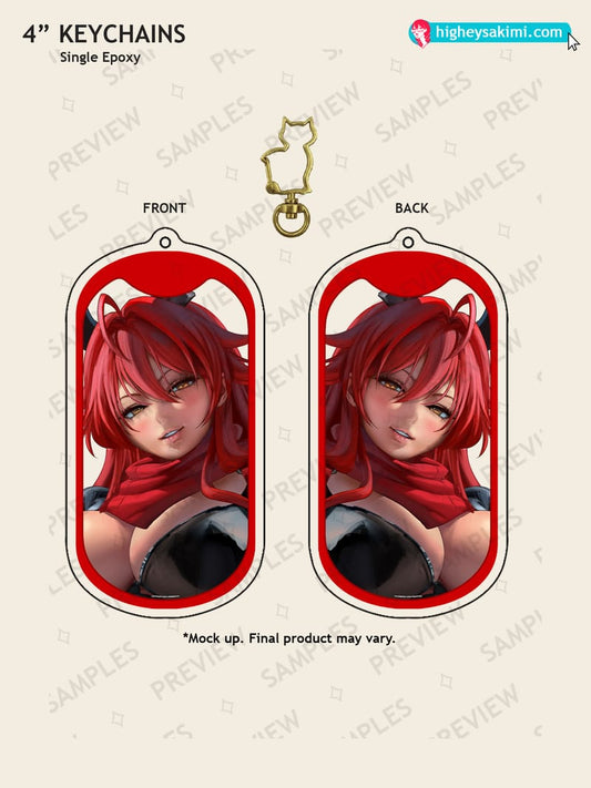 Red Hood 4\\ Clear Keychain
