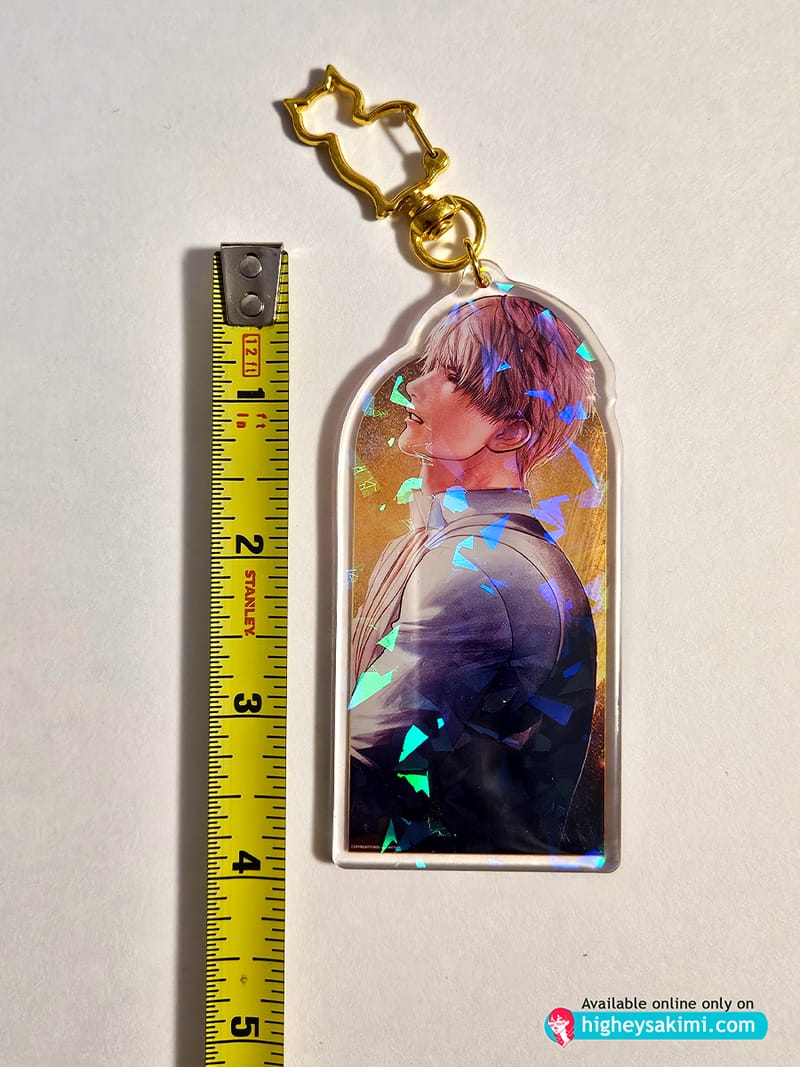 Xavier 4\\ Cracked Holo Keychain
