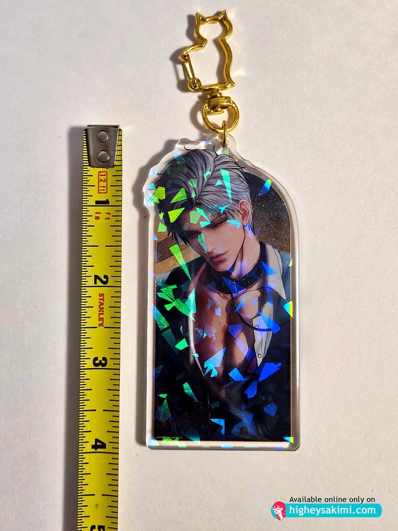 Sylus 4\\ Cracked Holo Keychain