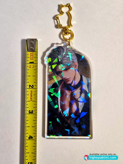 Sylus 4\\ Cracked Holo Keychain
