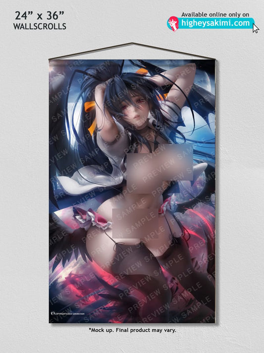 Akeno Himejima NSFW Wall Scroll
