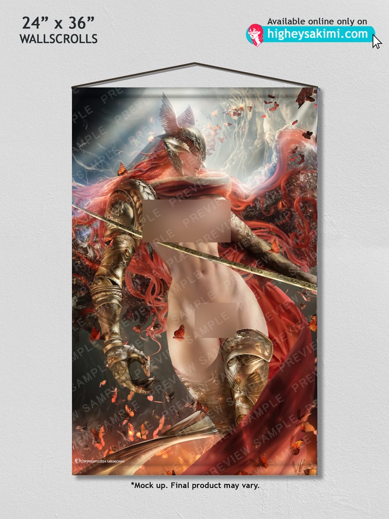 Malenia NSFW Wall Scroll
