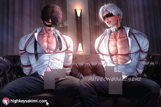 Caleb & Sylus Tied Up NSFW Poster #N683