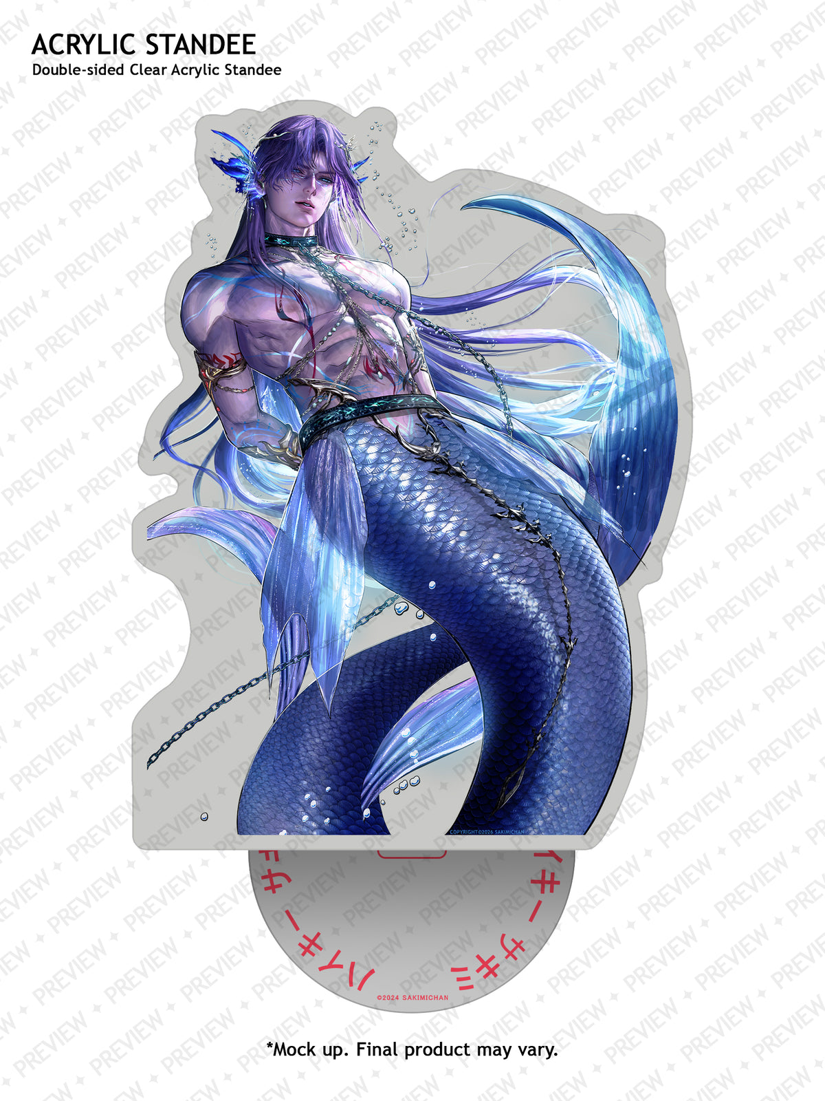 Sea God Rafayel Acrylic Standee