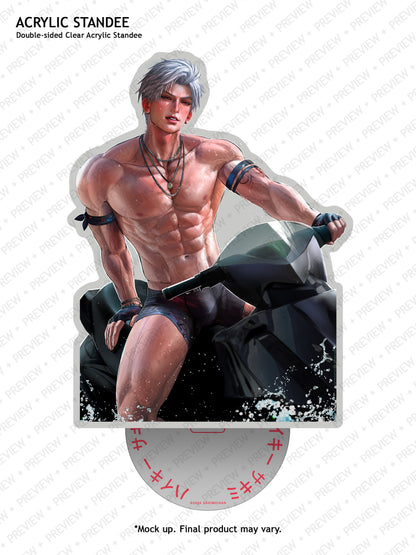Summer Sylus Jetski Acrylic Standee
