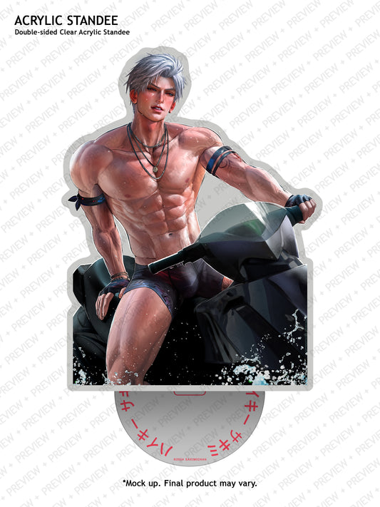 Summer Sylus Jetski Acrylic Standee