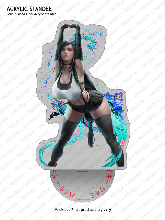 Tifa Stretch Acrylic Standee