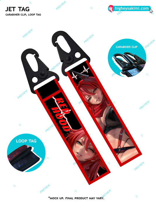 Red Hood Jet Tag