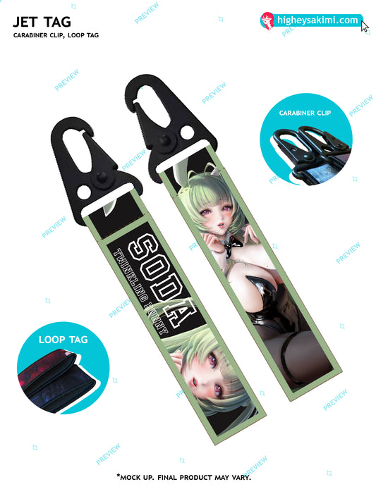 Bunny Soda Jet Tag