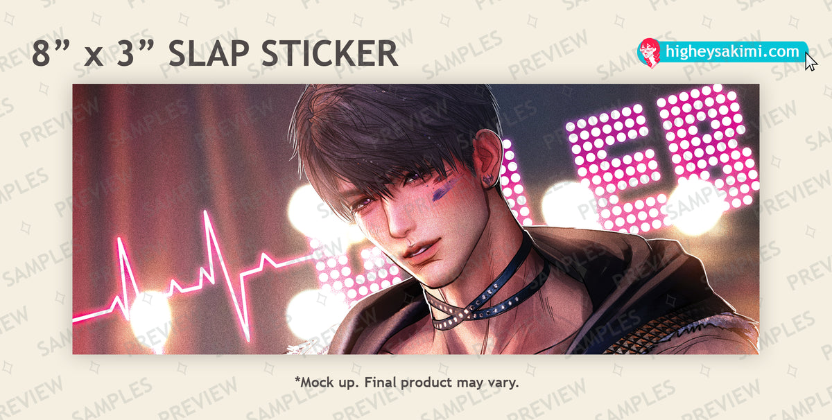 KPOP Caleb Sticker