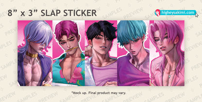SAJA Boys Sticker