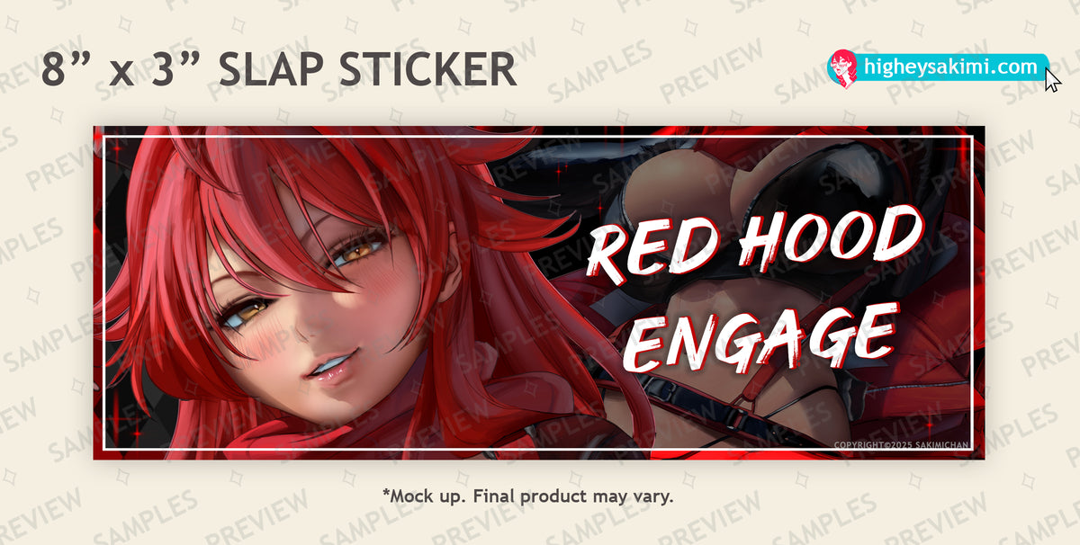 Red Hood Sticker
