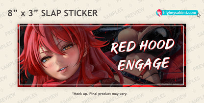 Red Hood Sticker
