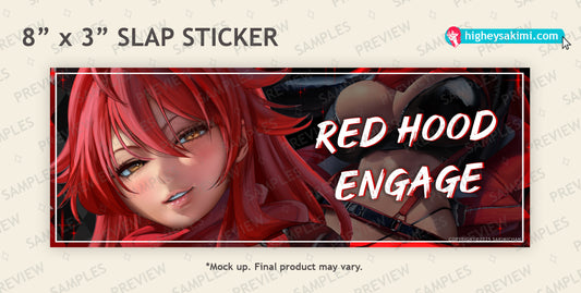 Red Hood Sticker
