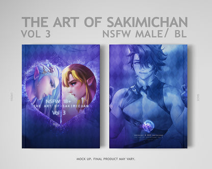 [PRE-ORDER] Art of Sakimichan 2026 Vol 3 MAL/BL Softcover