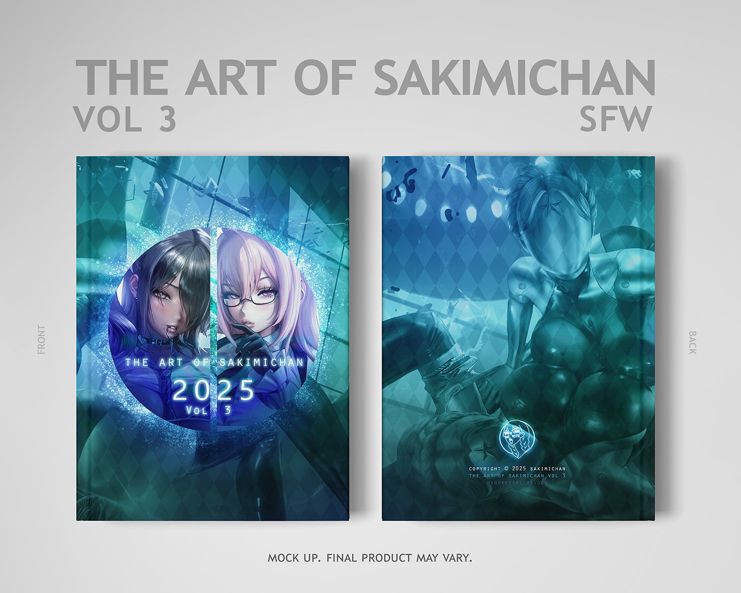 PRE-ORDER] Art of Sakimichan 2025 Vol 3 SFW Hardcover – HIGHKEYSAKIMI