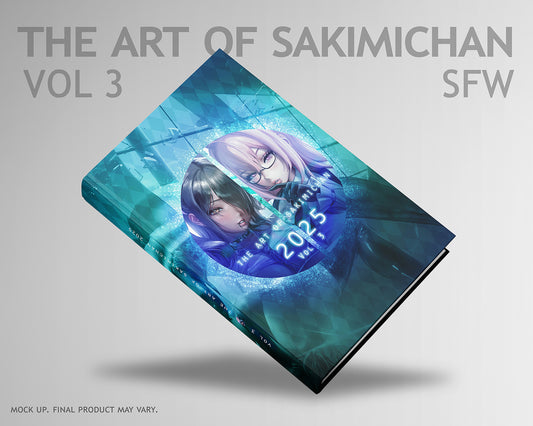 [PRE-ORDER] Art of Sakimichan 2026 Vol 3 SFW Hardcover