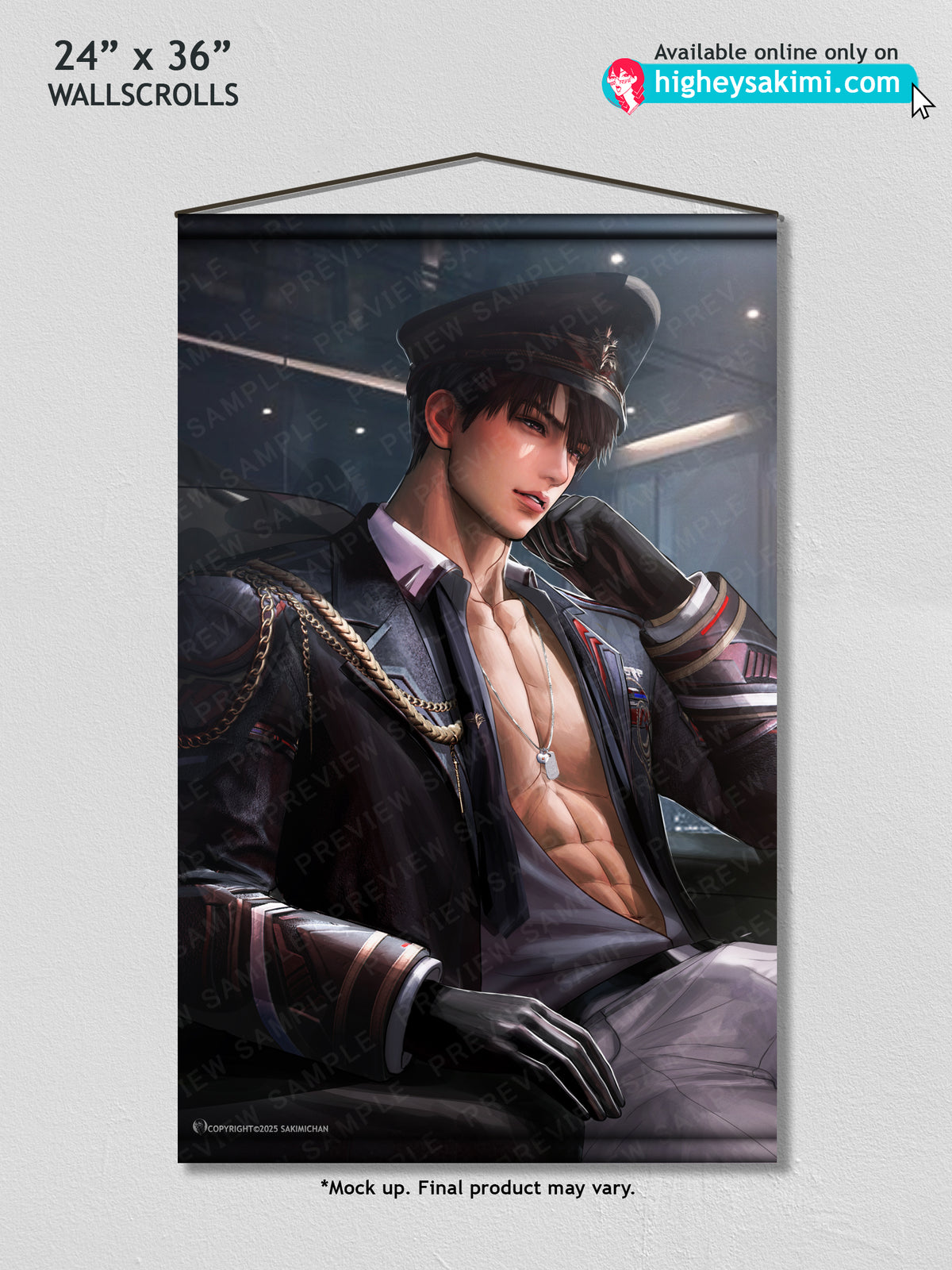 Col Caleb Wall Scroll