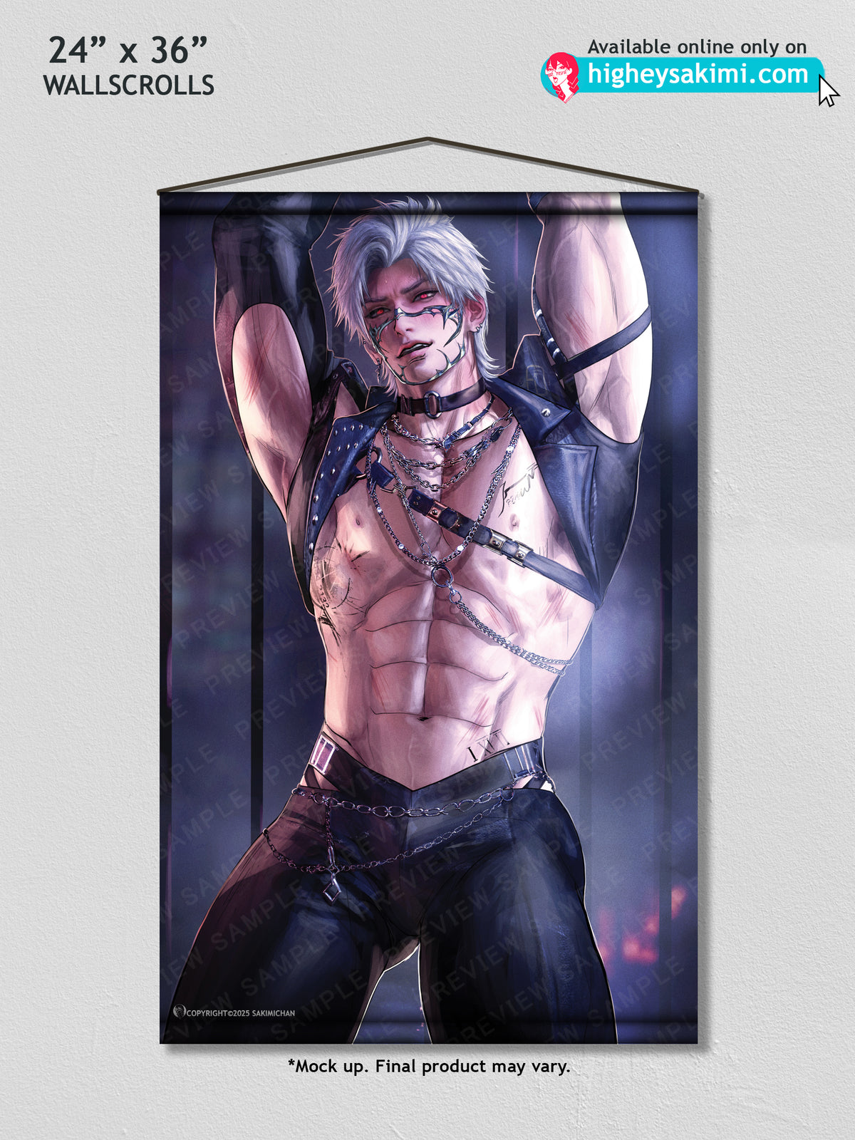 Feral Sylus Wall Scroll