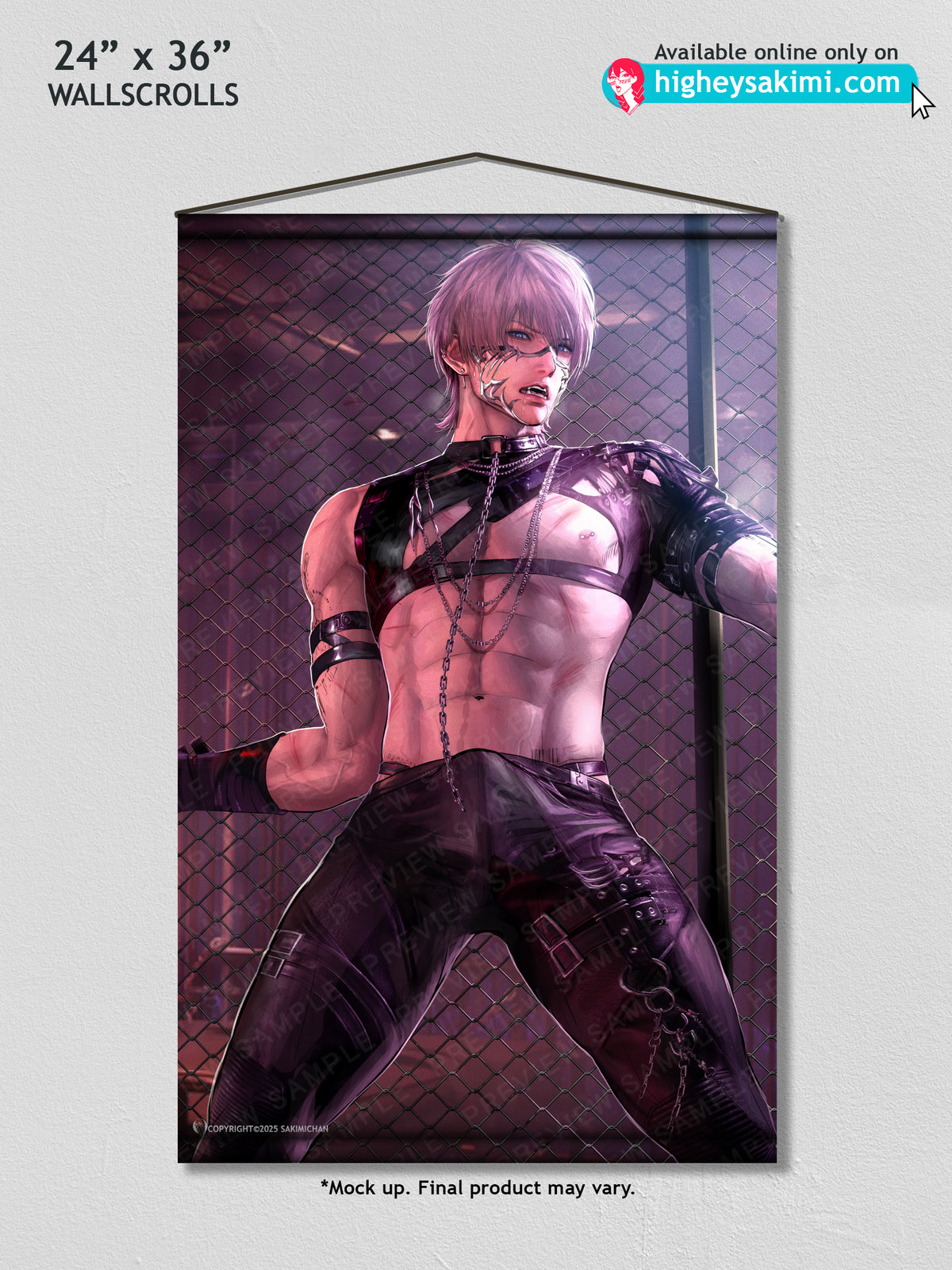 Feral Xavier Wall Scroll