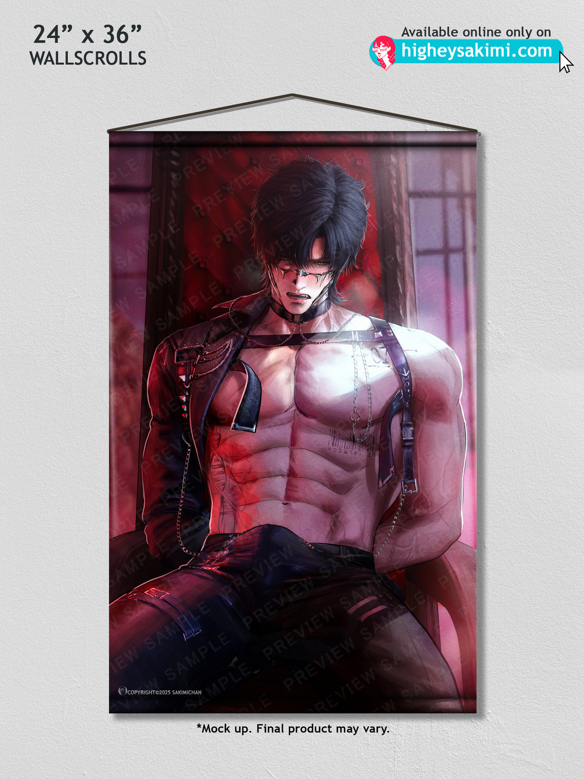 Feral Zayne Wall Scroll