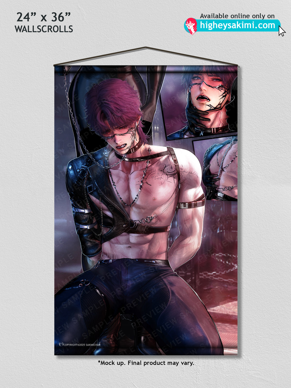 Feral Rafayel Wall Scroll