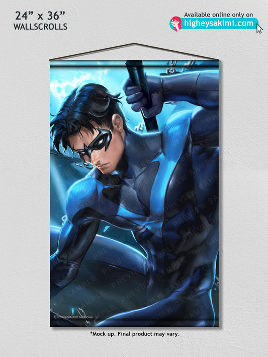 Nightwing Wall Scroll
