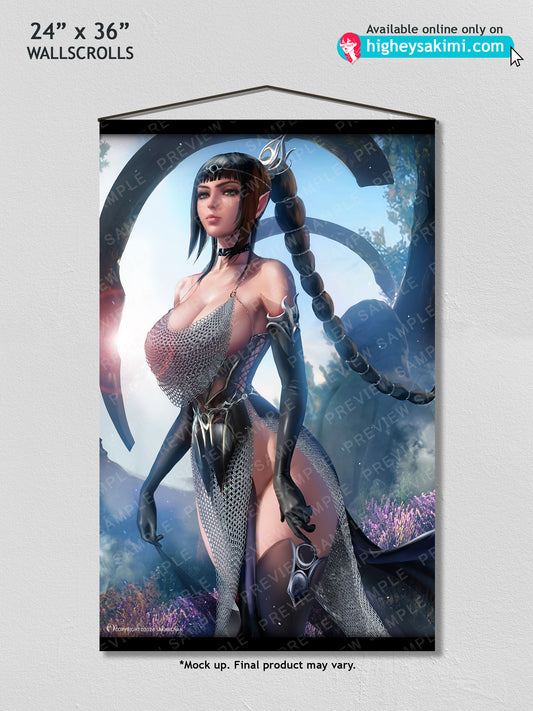 Shadowheart Wall Scroll