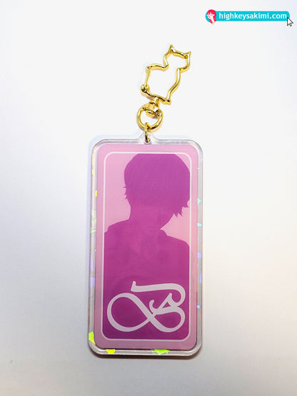 Baby Saja 4\\ Cracked Holo Keychain