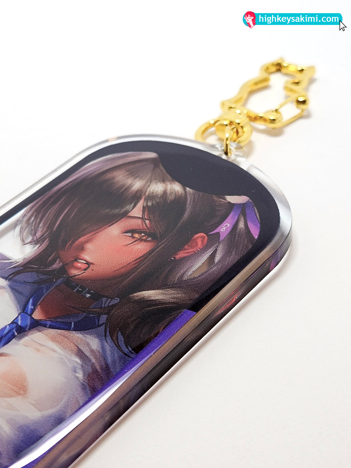 Naga 4\\ Clear Keychain