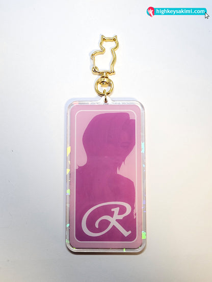 Romance Saja 4\\ Cracked Holo Keychain
